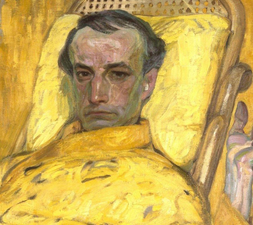 Autorretrato de Frantisek Kupka titulado 'The Yellow Scale', hecho en 1907